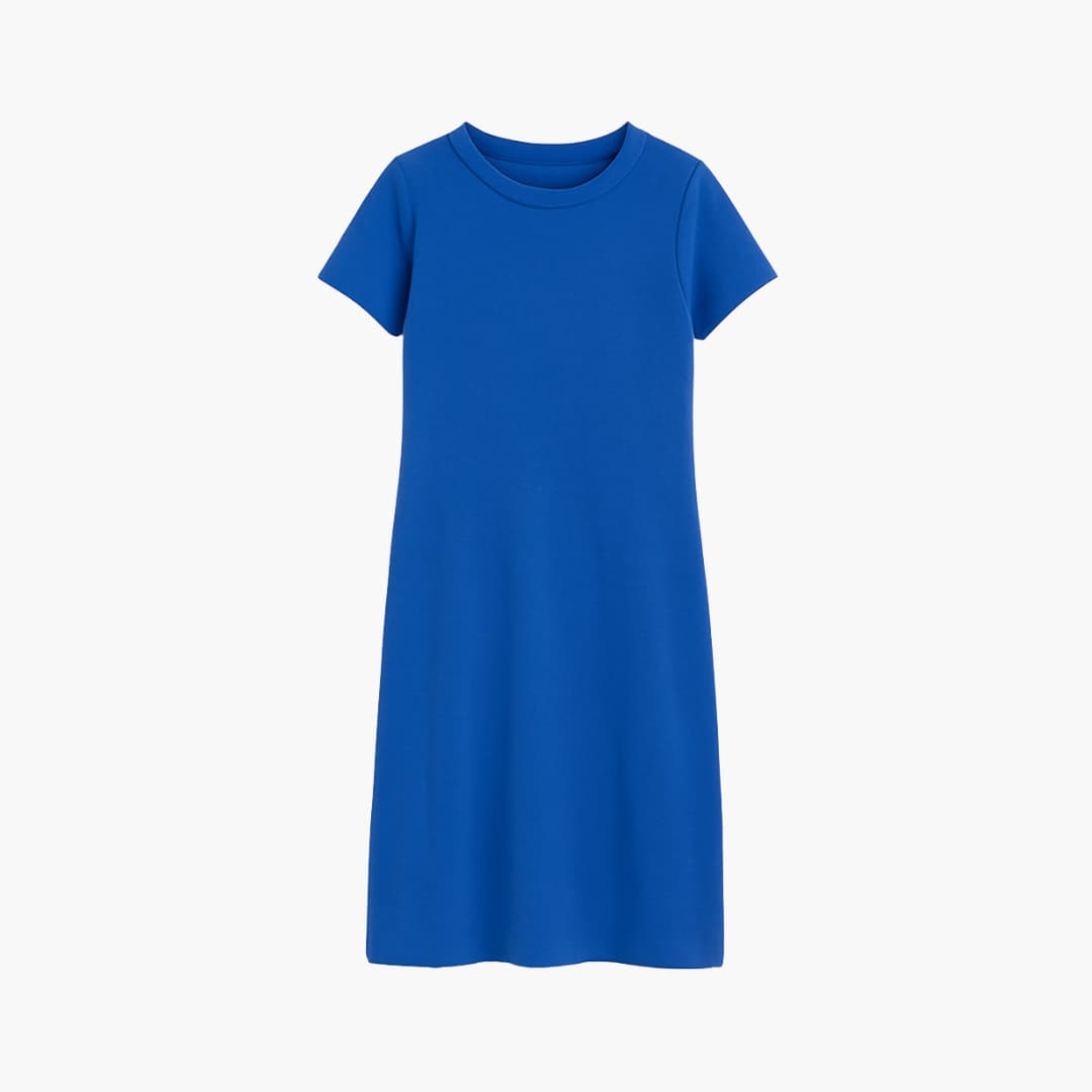 Crew Neck Dress