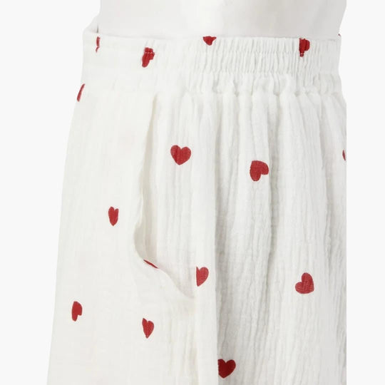 Women's Two-Piece Co-Ord Set with Button-Down Shirt and Shorts