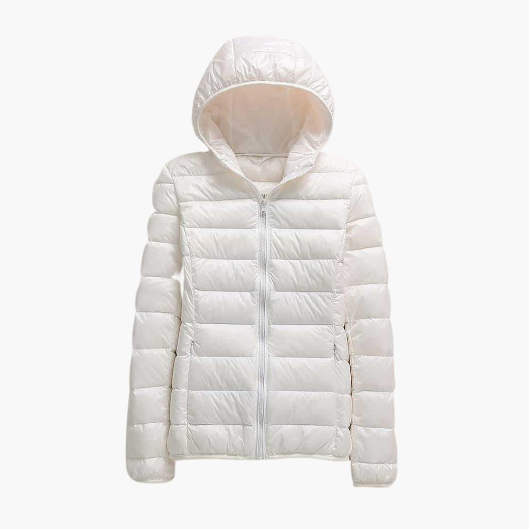 Isabella | Women’s Down Jacket with Hood - Made by Jessica