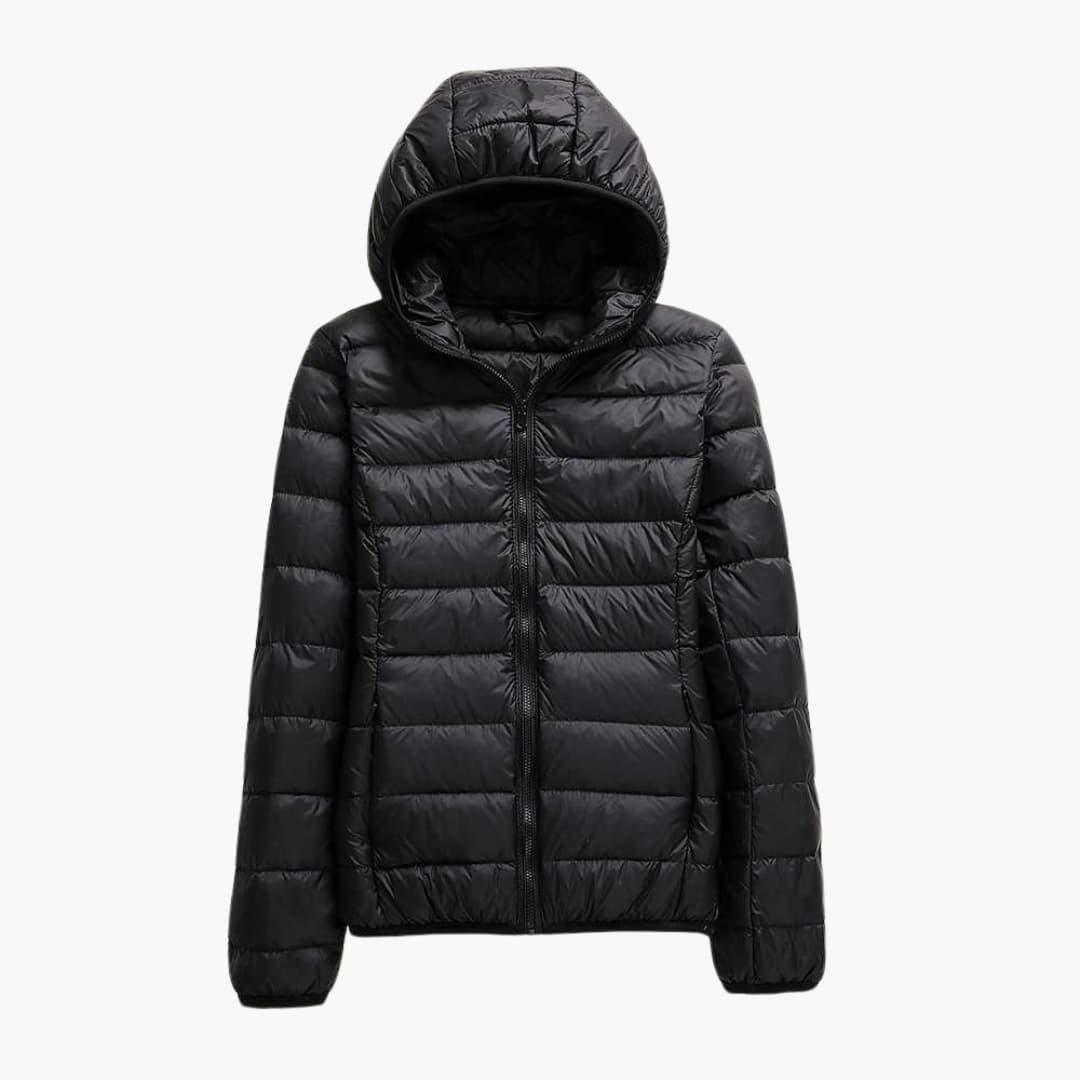 Isabella | Women’s Down Jacket with Hood - Made by Jessica