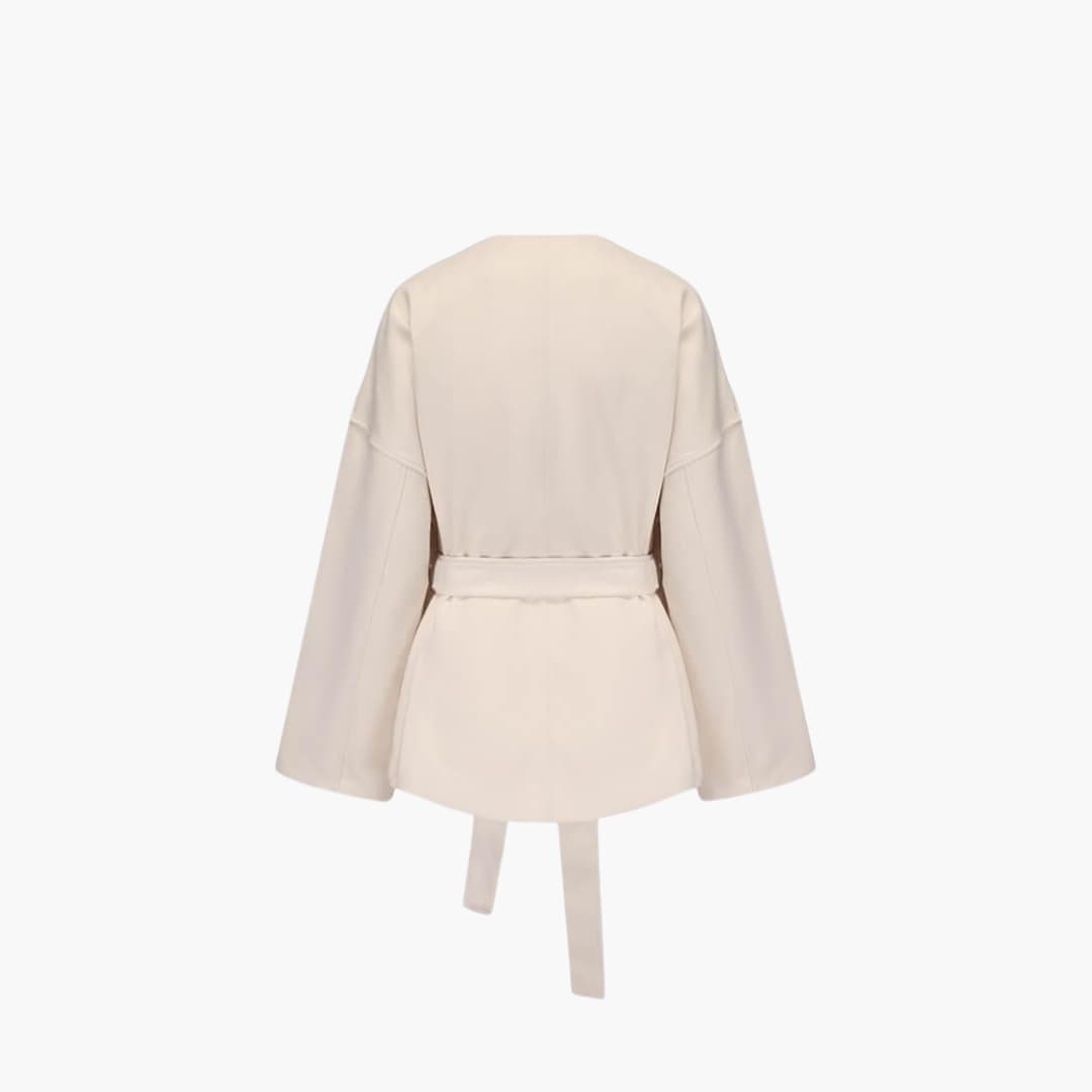 Belted Kimono Jacket – Women's Long Sleeve Wrap Coat - Made by Jessica