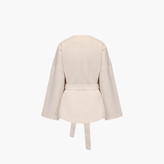 Belted Kimono Jacket – Women's Long Sleeve Wrap Coat - Made by Jessica
