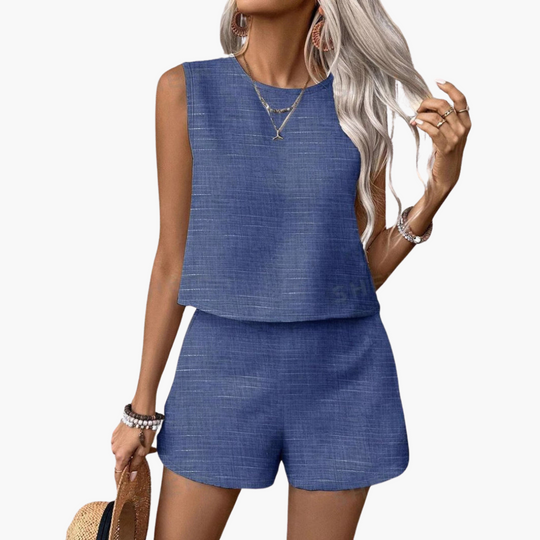 Women’s Wrap Dress with V-Neck and Fitted Silhouette