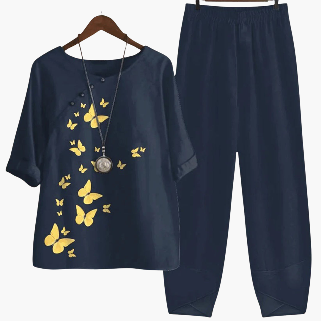 Women’s Co - Ord Set with Coordinated Design and Relaxed Fit