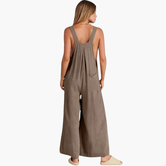 Women’s Relaxed Jumpsuit with Side Pockets
