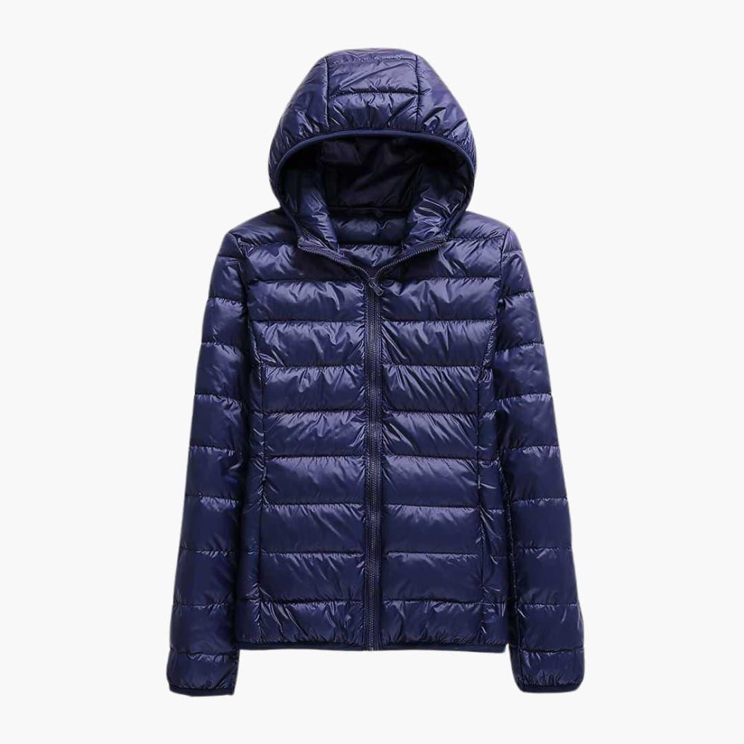 Isabella | Women’s Down Jacket with Hood - Made by Jessica