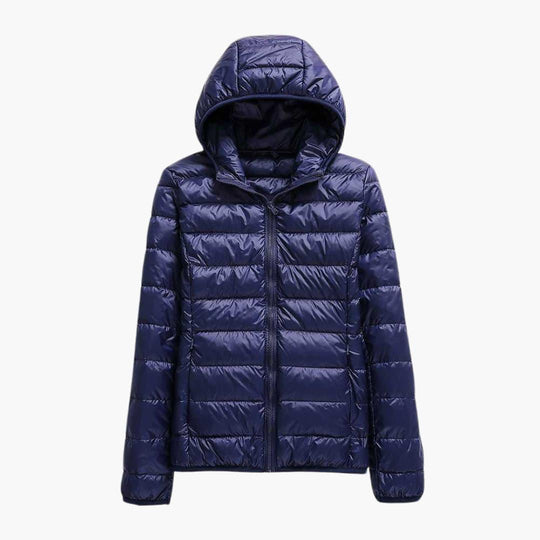 Isabella | Women’s Down Jacket with Hood - Made by Jessica