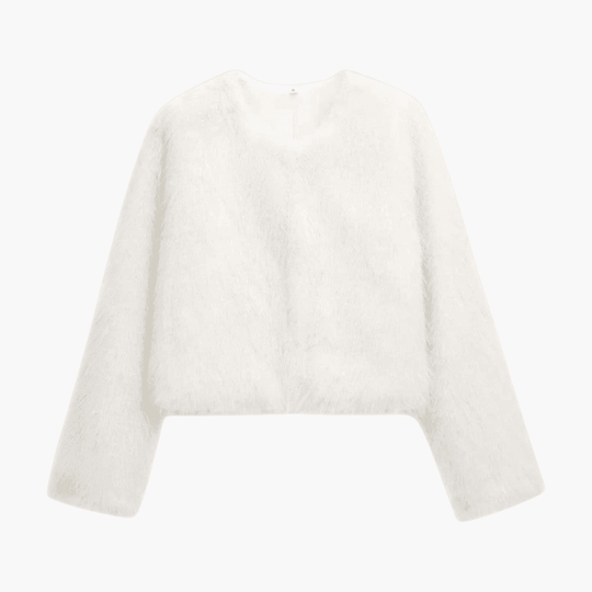 Women’s Cropped Jacket with Long Sleeves