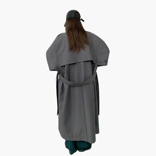 Long Trench Coat for Women – Elegant & Versatile Outerwear