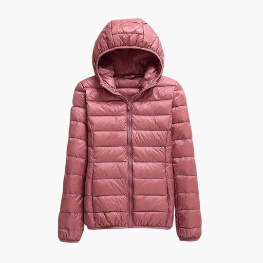 Isabella | Women’s Down Jacket with Hood - Made by Jessica