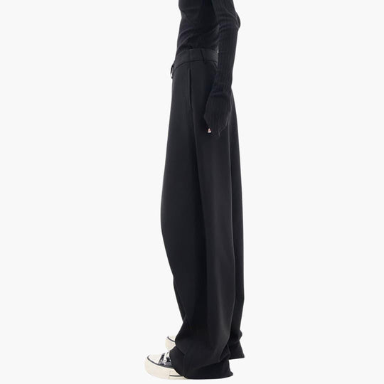 Women’s Slim Fit Trousers with Structured Waistband