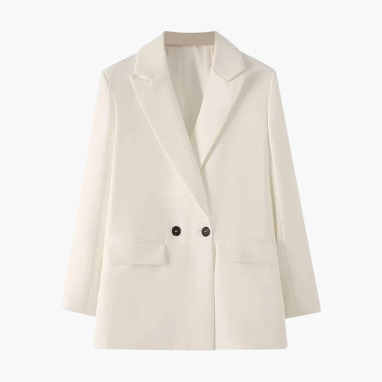 Women’s Blazer with Single-Button and Longline Cut