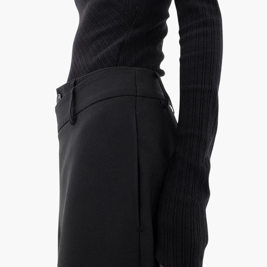 Women’s Slim Fit Trousers with Structured Waistband