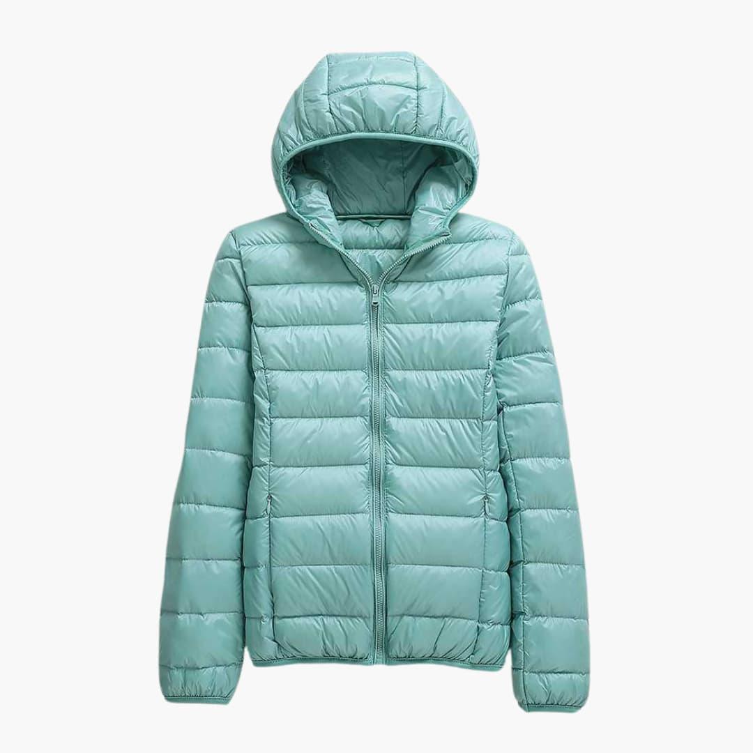 Isabella | Women’s Down Jacket with Hood - Made by Jessica