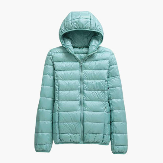 Isabella | Women’s Down Jacket with Hood - Made by Jessica