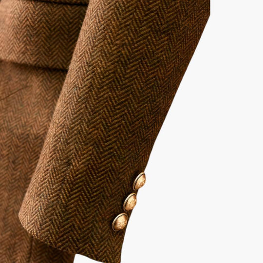 Belted Wool Blazer – Women's Tailored Smart Casual Jacket - Made by Jessica
